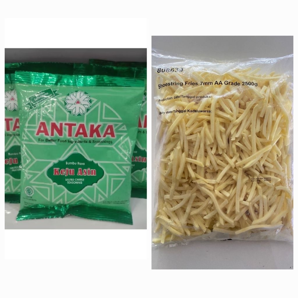 

PAKET KENTANG MURAH (1pack AVIKO SS 2,5KG + 1pack ANTAKA KEJU ASIN)