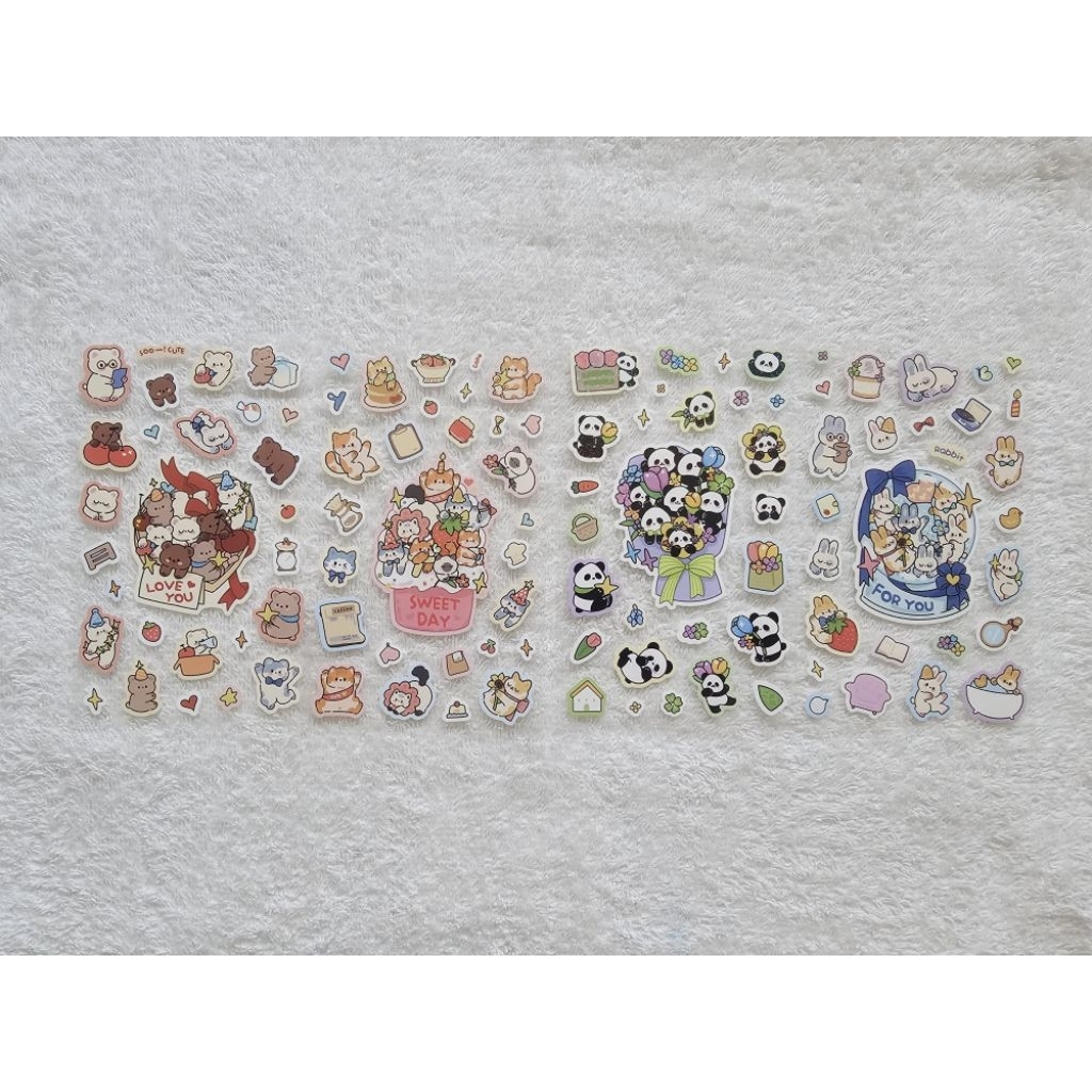 

(Baca Deskripsi) Cardlover Deco Sticker A Bunch of Cuties Series