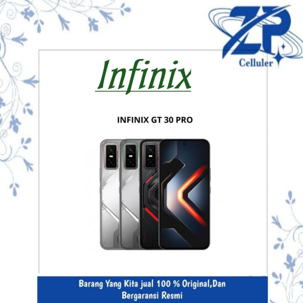 INFINIX GT 30PRO RAM 12/ROM 512GB GARANSI RESMI INFINIX