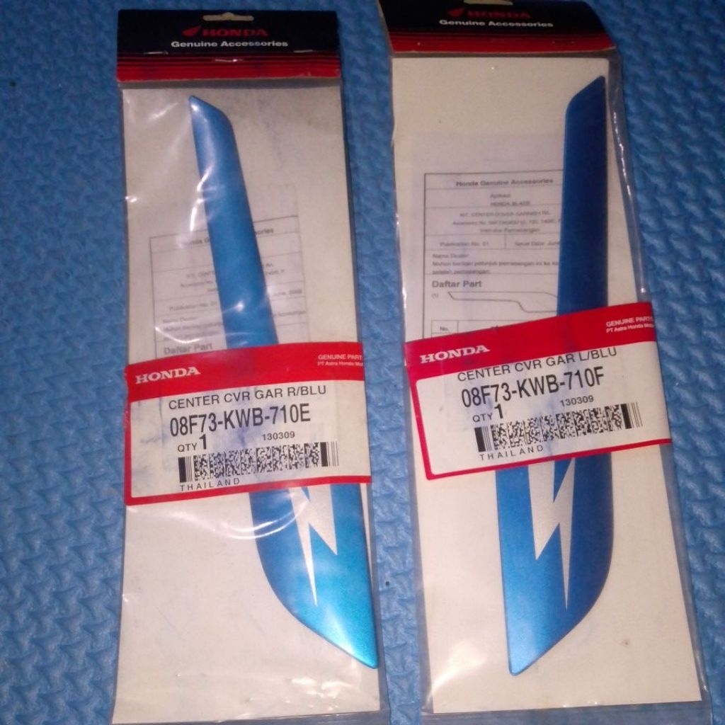 cover center Garnis kiri-kanan kanan Blade aksesoris Honda ori