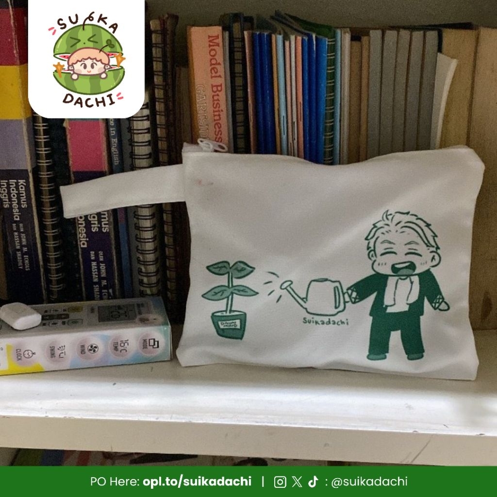 

[LAST STOCK] pouch kanvas anime by suikadachi