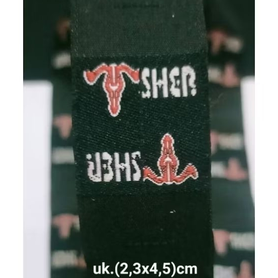 

label merek label (main) tag sher