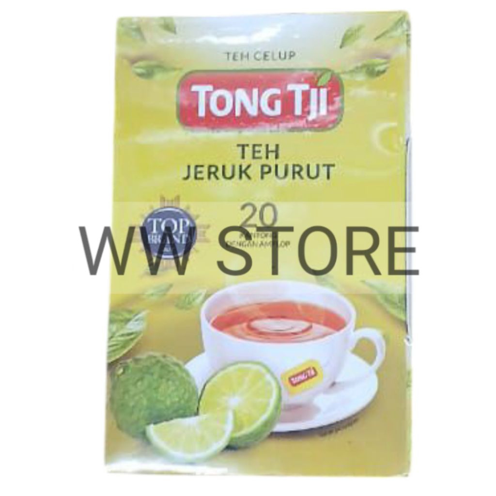 

Teh JERUK PURUT celup halal MUI TONG TJI isi 20 kantong dengan amplop