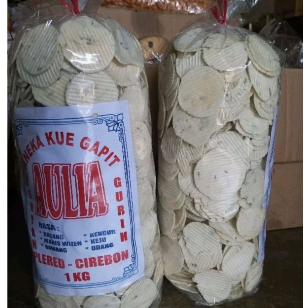 

Kue Gapit Rasa Bawang Berat 1Bal Khas Kab Cirebon Harga Grosir