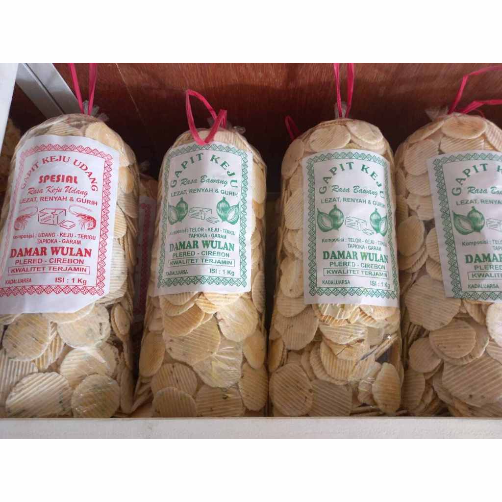 

Kue Gapit Berat 1ball 1kg Rasa Bawang Kualitas Super Khas Cirebon