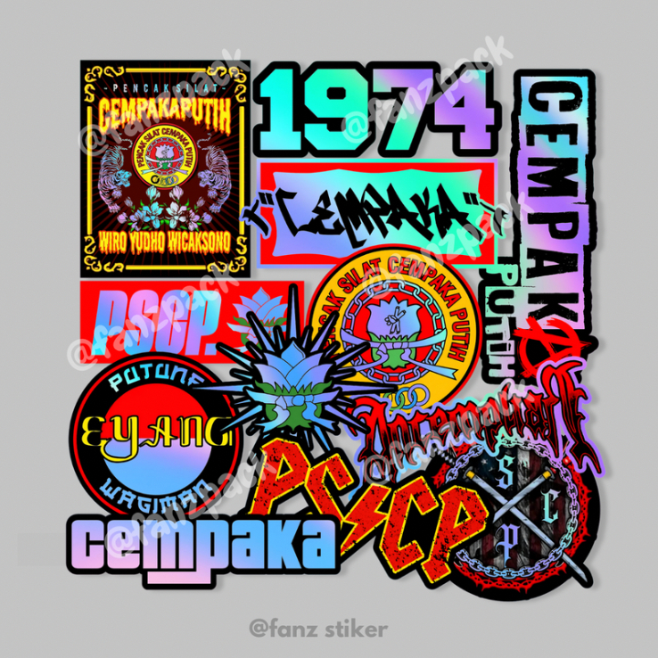 

STIKER HOLOGRAM PSCP ISI 12pcs - ANTI AIR, STIKER PERGURUAN | STIKER SILAT, HELM, LAPTOP, CASE HP VOL 22 HLG