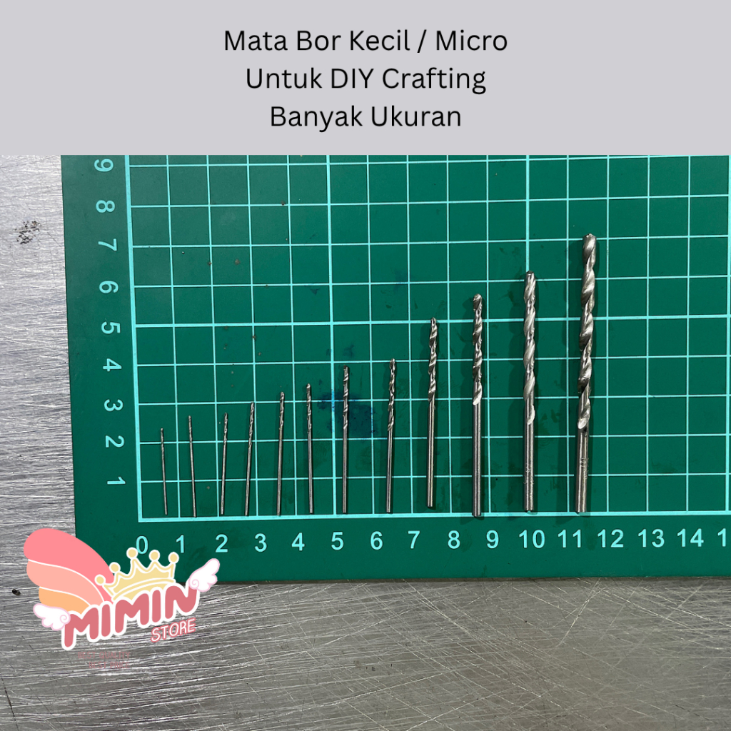 Mata Bor Kecil 0,5 MM - 3,5 MM | Mata Bor Micro