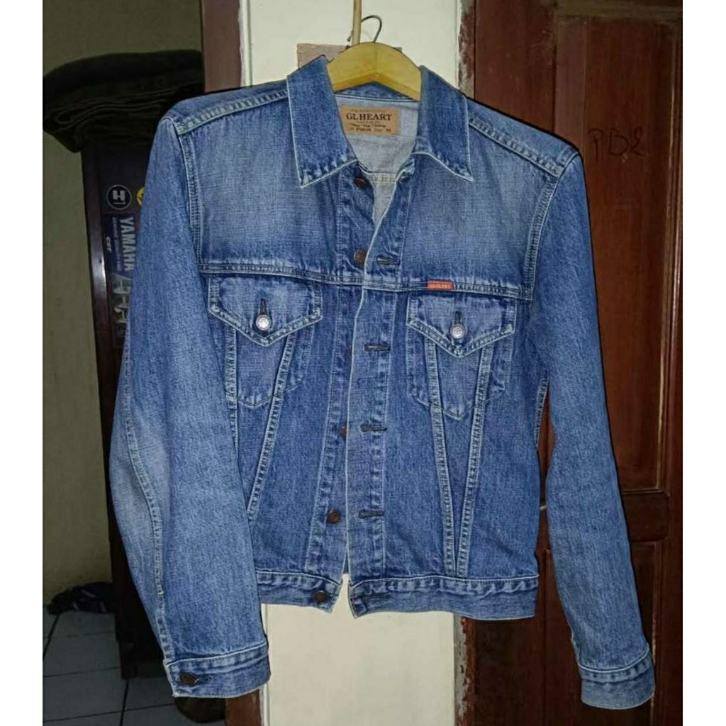 GL Heart denim jacket