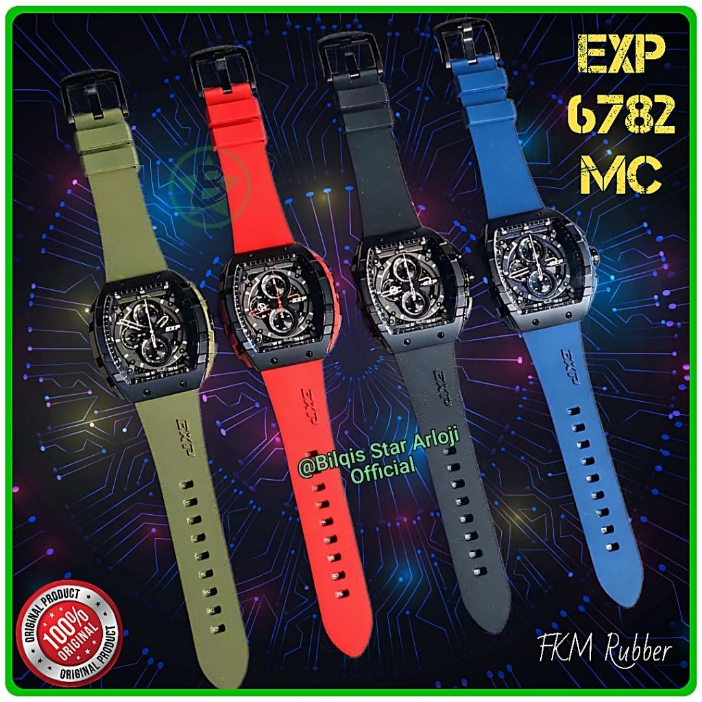 New Expedition Pria Kotak E6782 Tali Karet EXP Fkm Original 100%