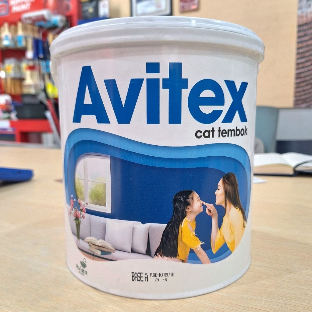 Avian Avitex Emulsion 5kg / cat tembok dinding dalam interior