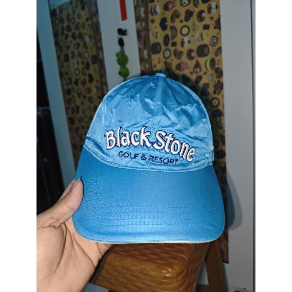 TOPI BLACK STONE BIRU MUDA SUKAJAN