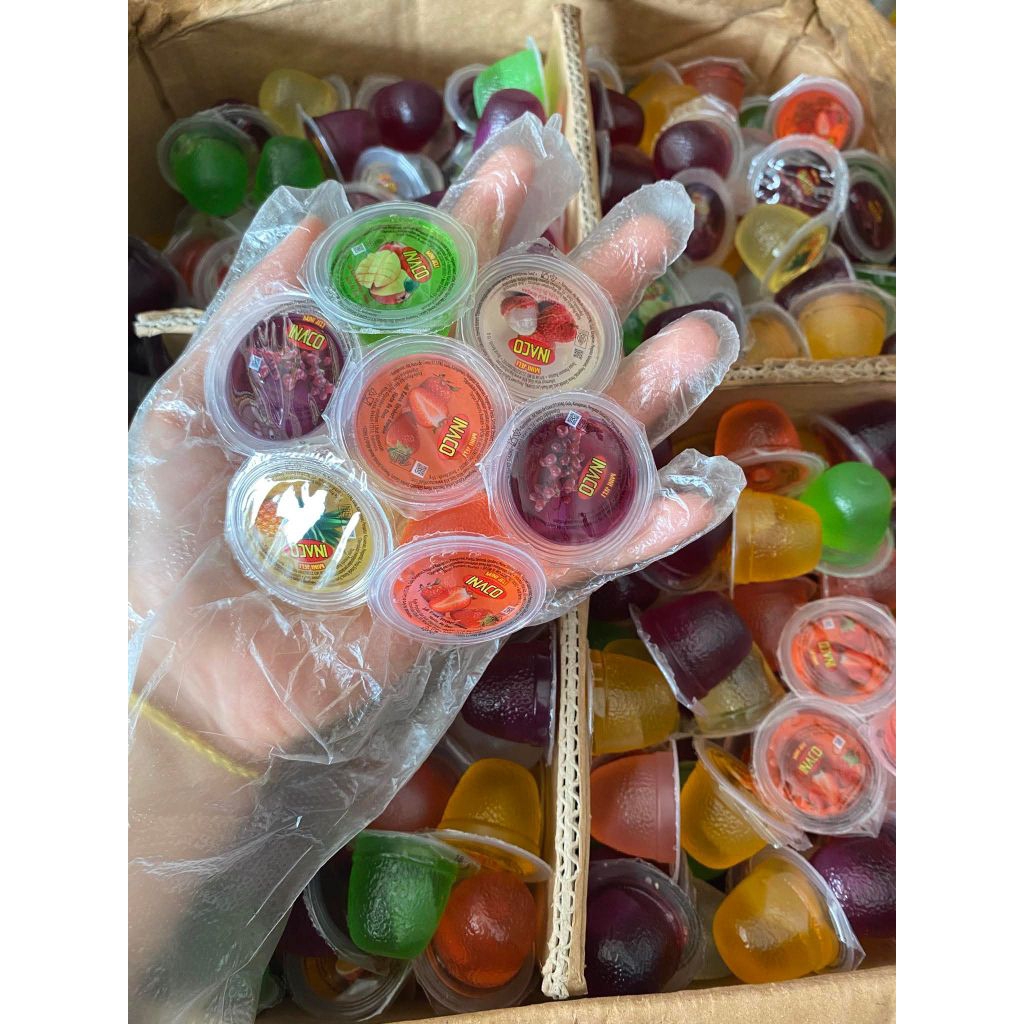 

Inaco Jelly kemasan 1 kg dan 500gr mix fruit aneka rasa | Jelly Inaco EXP 2026