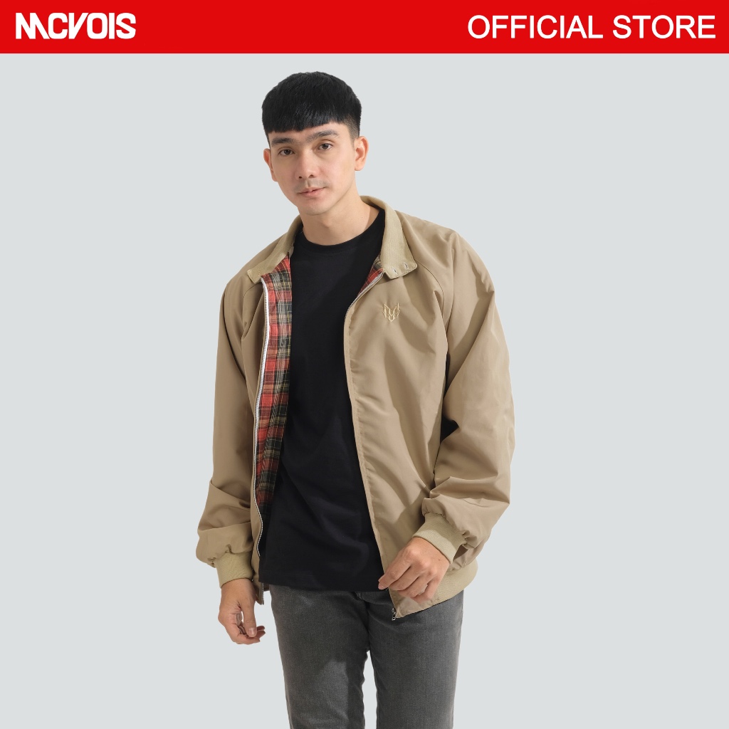 Mcvois Jacket Harrington Cream