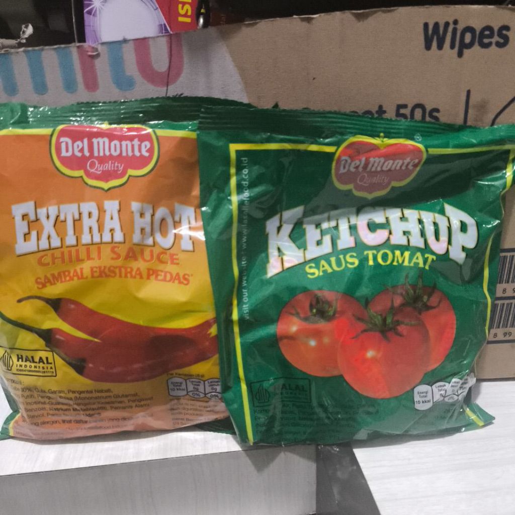 

Delmonte sambal sachet 8g x 24 bgks