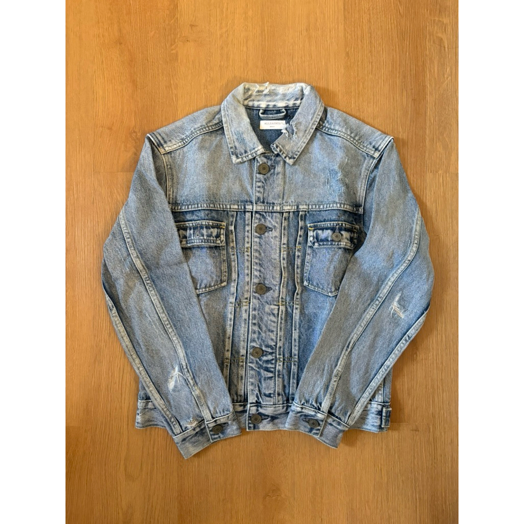 Jaket Denim Allsaints Second - Koleksi Pribadi