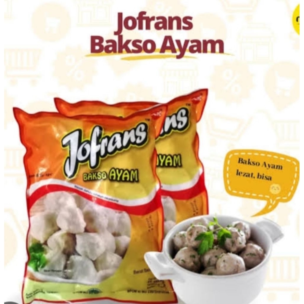

Bakso Ayam Jofrans 500gr