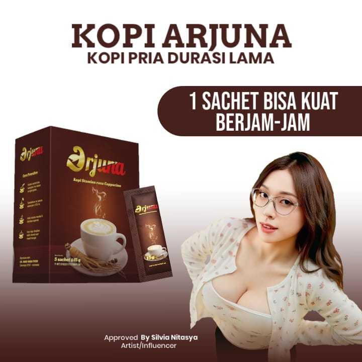 

ARJUNA Kopi Gingseng Kopi Penambah Stamina Pria Tahan Lebih lama Origanal BPOM & HALAL