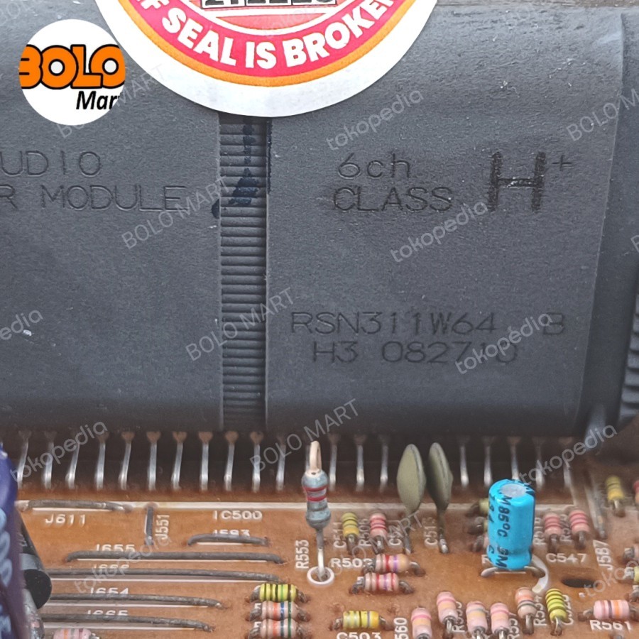 Kit STK / RSN 311W64 (Class H) 6Channel Power Amplifier