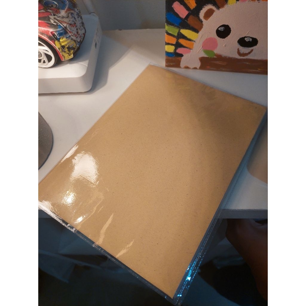 

Buku Tulis Sampul Coklat Sampul Mika
