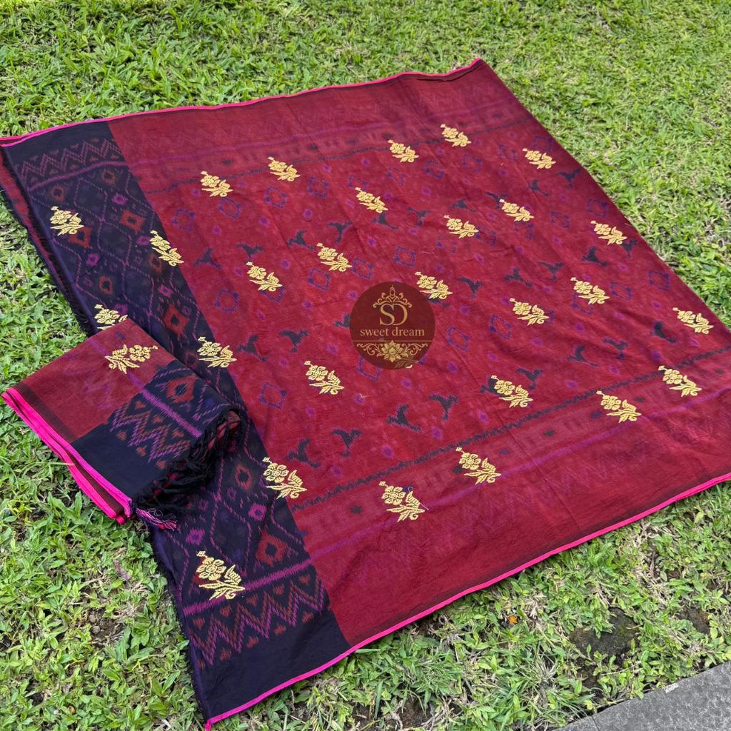 Kamen Endek Semi Mastuli Tretes Banyumas Set Selendang