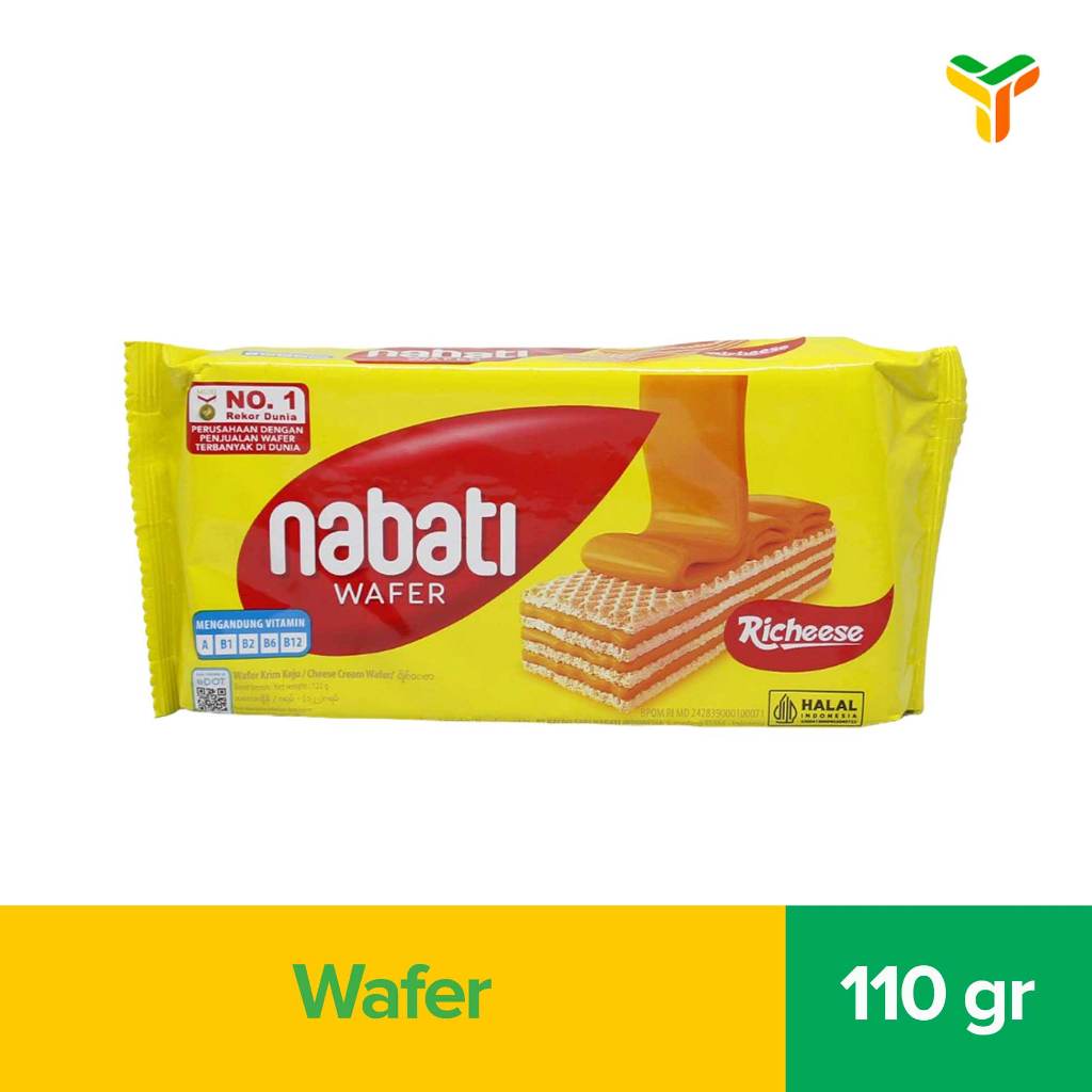 

Richeese Snack Wafer Keju 122 Gram