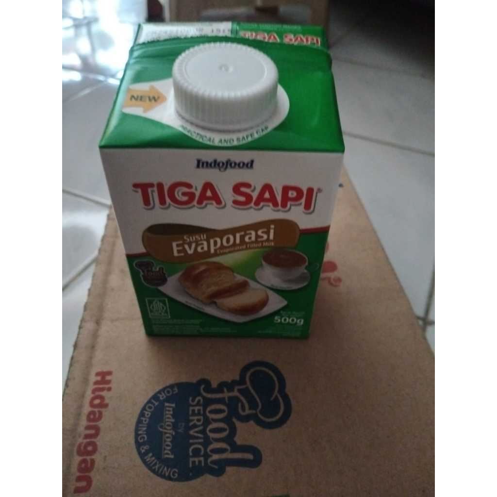 

Indofood Tiga Sapi Evaporasi Susu 500g