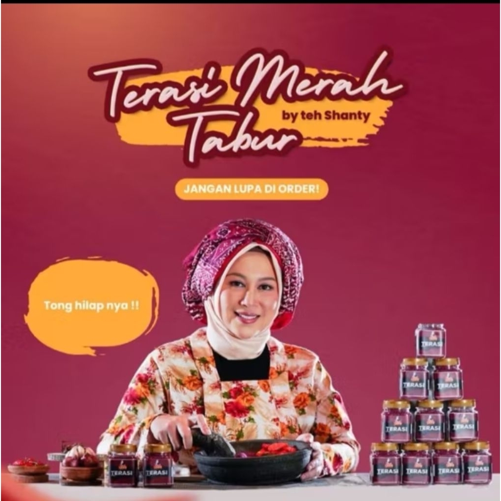 

Terasi Merah Teh Shanty Kemasan Botol