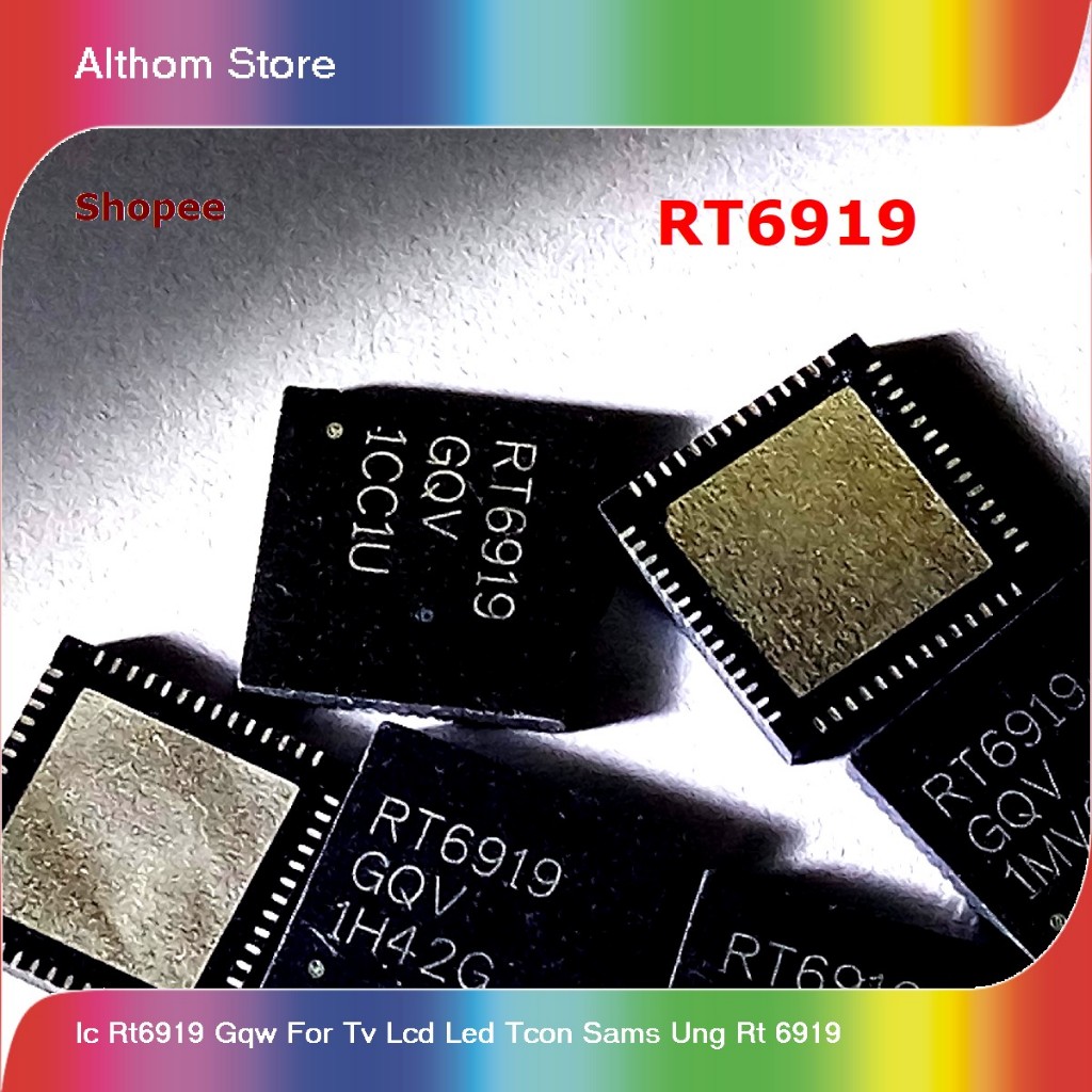 ic rt6919 gqw for tv lcd led tcon sams ung rt 6919