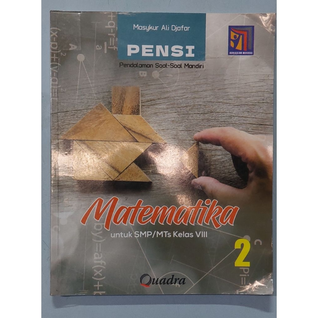 matematika pensi kelas 8 quadra bekas pakai