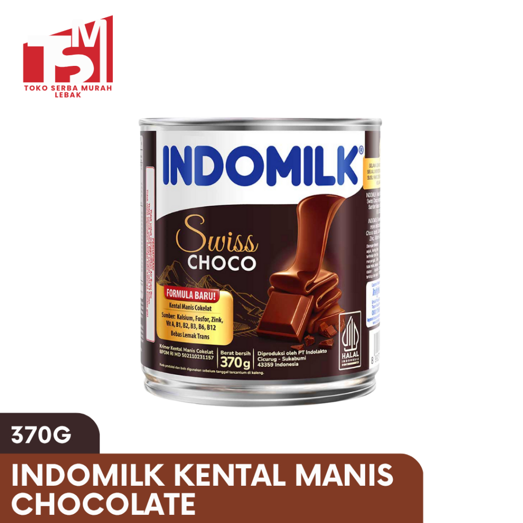 

Indomilk Susu Kental Manis Coklat 370g
