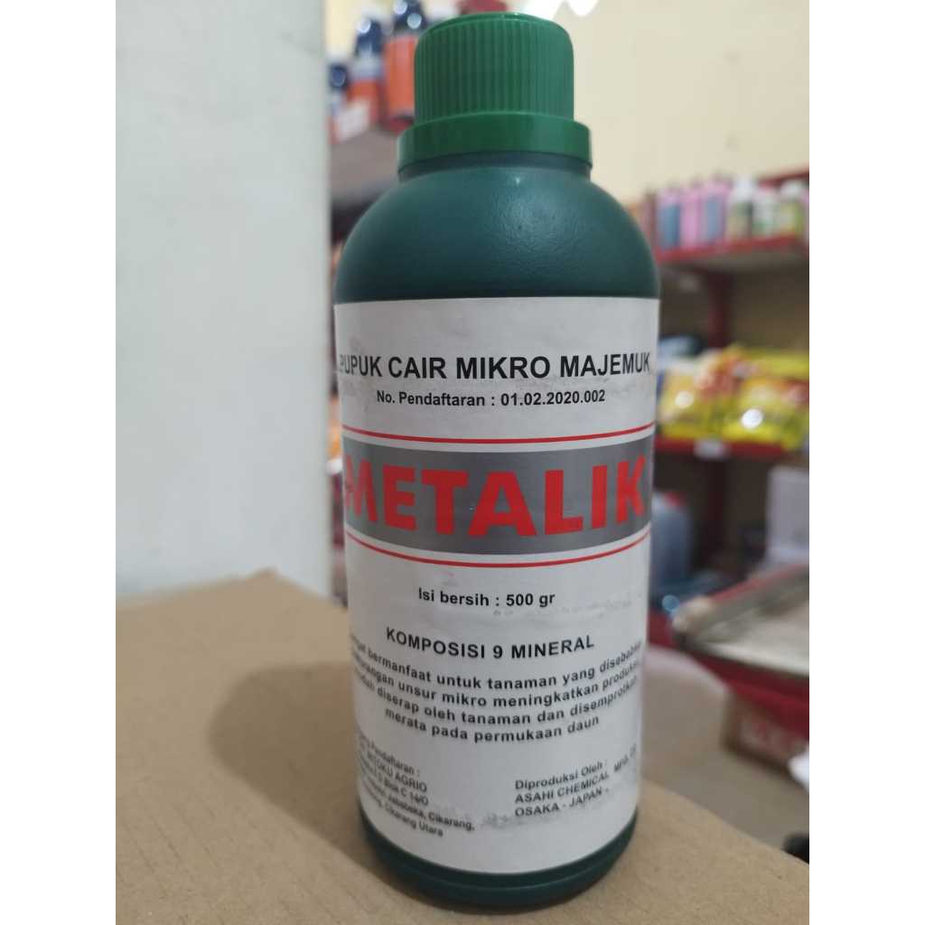 

METALIK 500Gram PUPUK CAIR MIKRO MAJEMUK