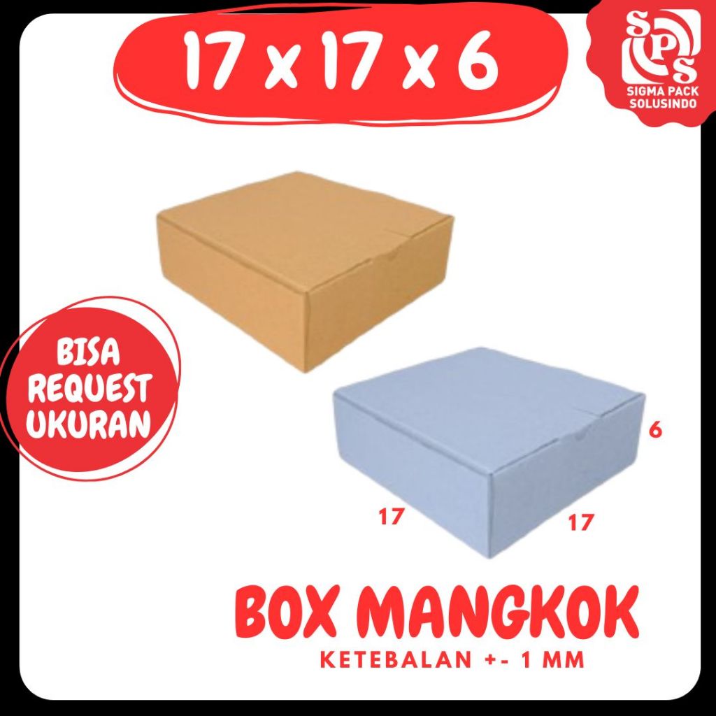 

Box 17x17x6 LD Kardus 17x17x6 LD Dus Mangkok 17x17x6 LD Eflute Kotak Hampers Zigma pack
