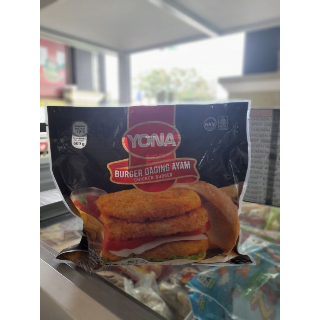 

Yona Chicken Burger 600 gram
