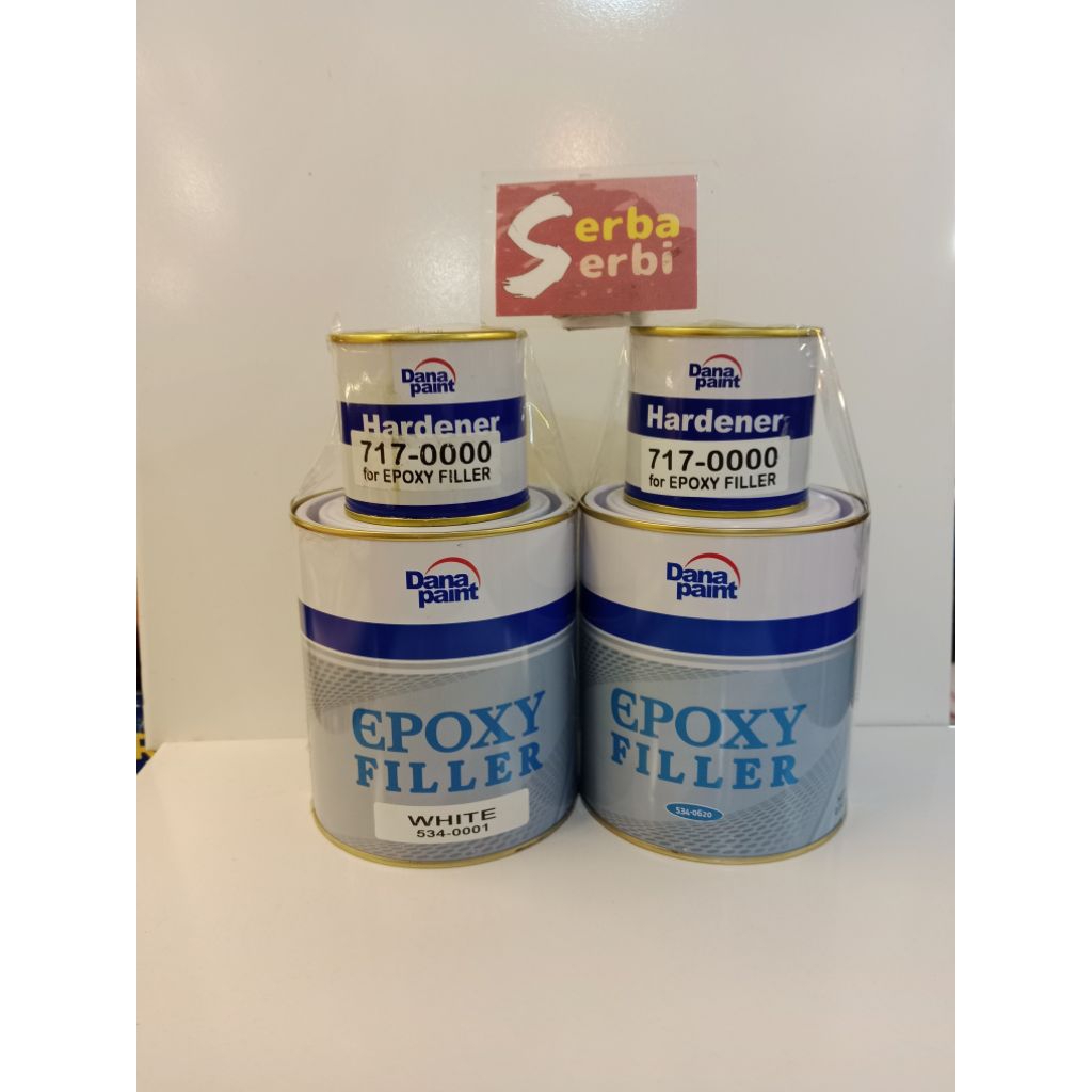 -1LTR SET EPOXY FILLER DANAGLOSS-Cat dasar Hardener