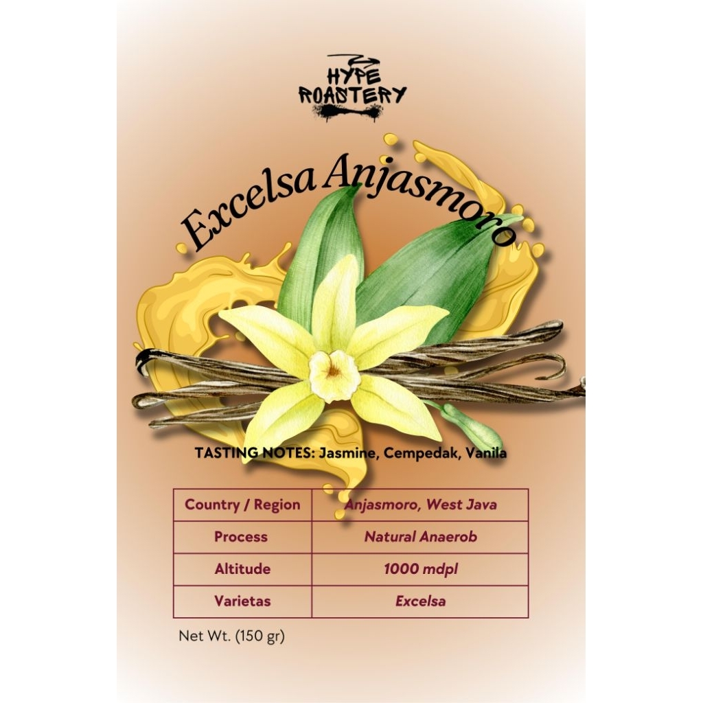 

EXCELSA ANJASMORO | NATURAL ANAEROB | FILTER COFFEE BEAN.