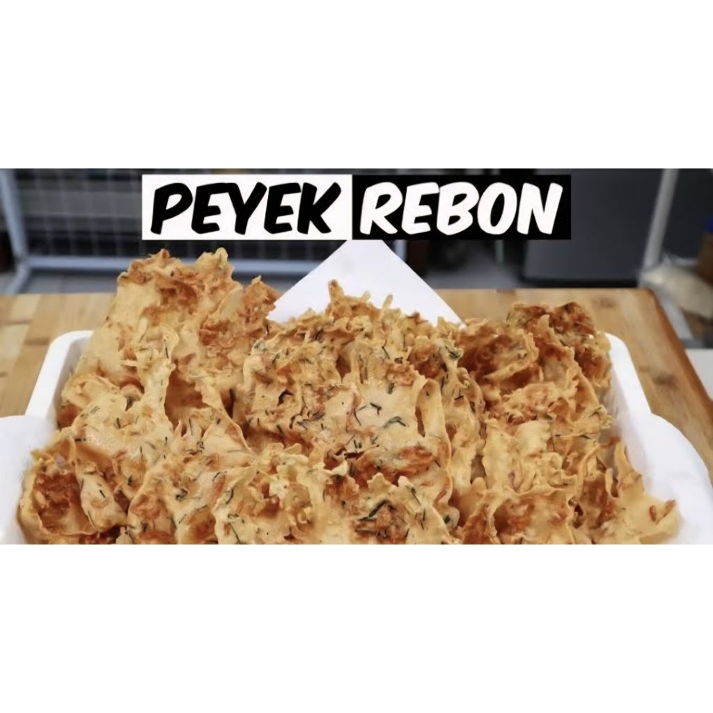 

peyek rebon