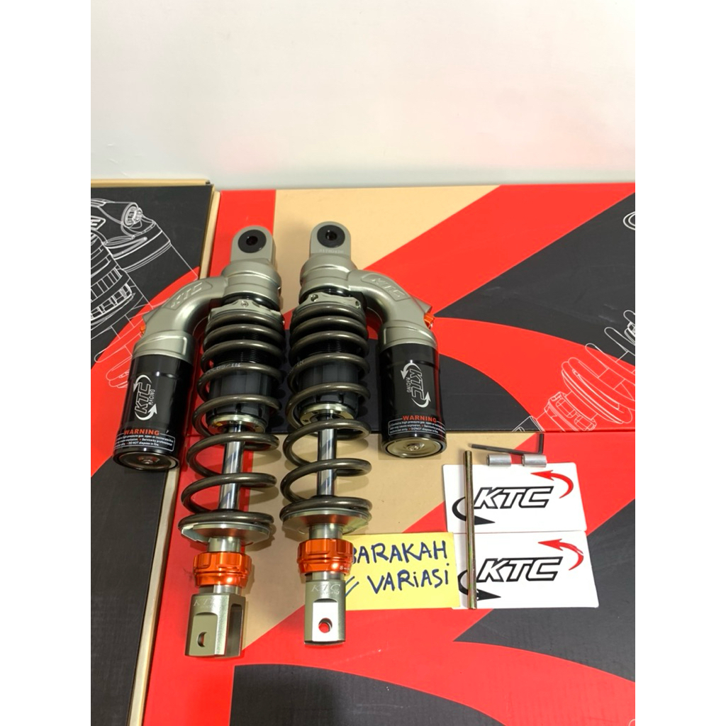 Shockbreaker Tabung Atas Ktc Racing Original Evo Black Series Nmax New Nmax Old Aerox Pcx 335mm 305m