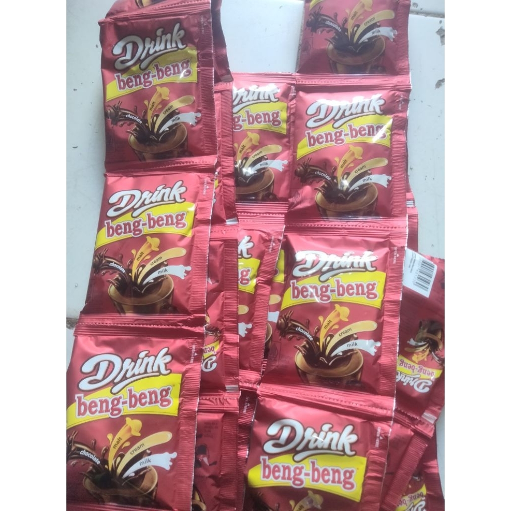 

minuman saset drink beng beng 1renteng 10pcs
