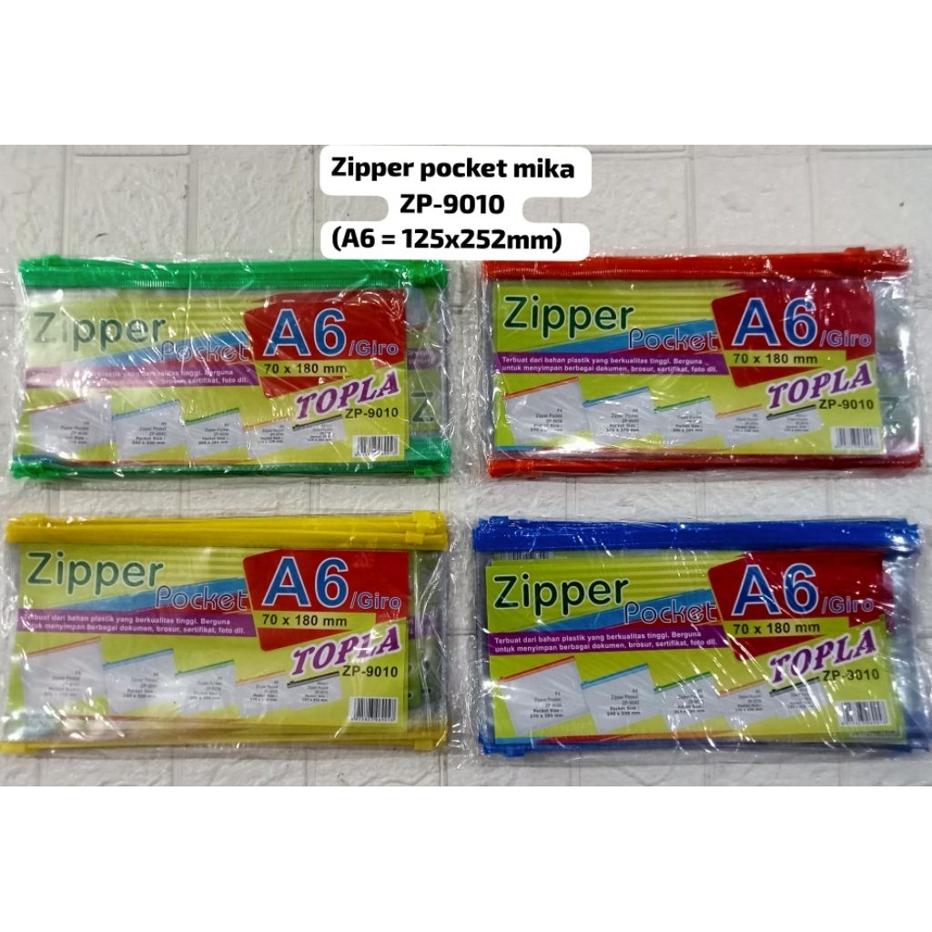

map zipper pocket A6 perlusin ** MW
