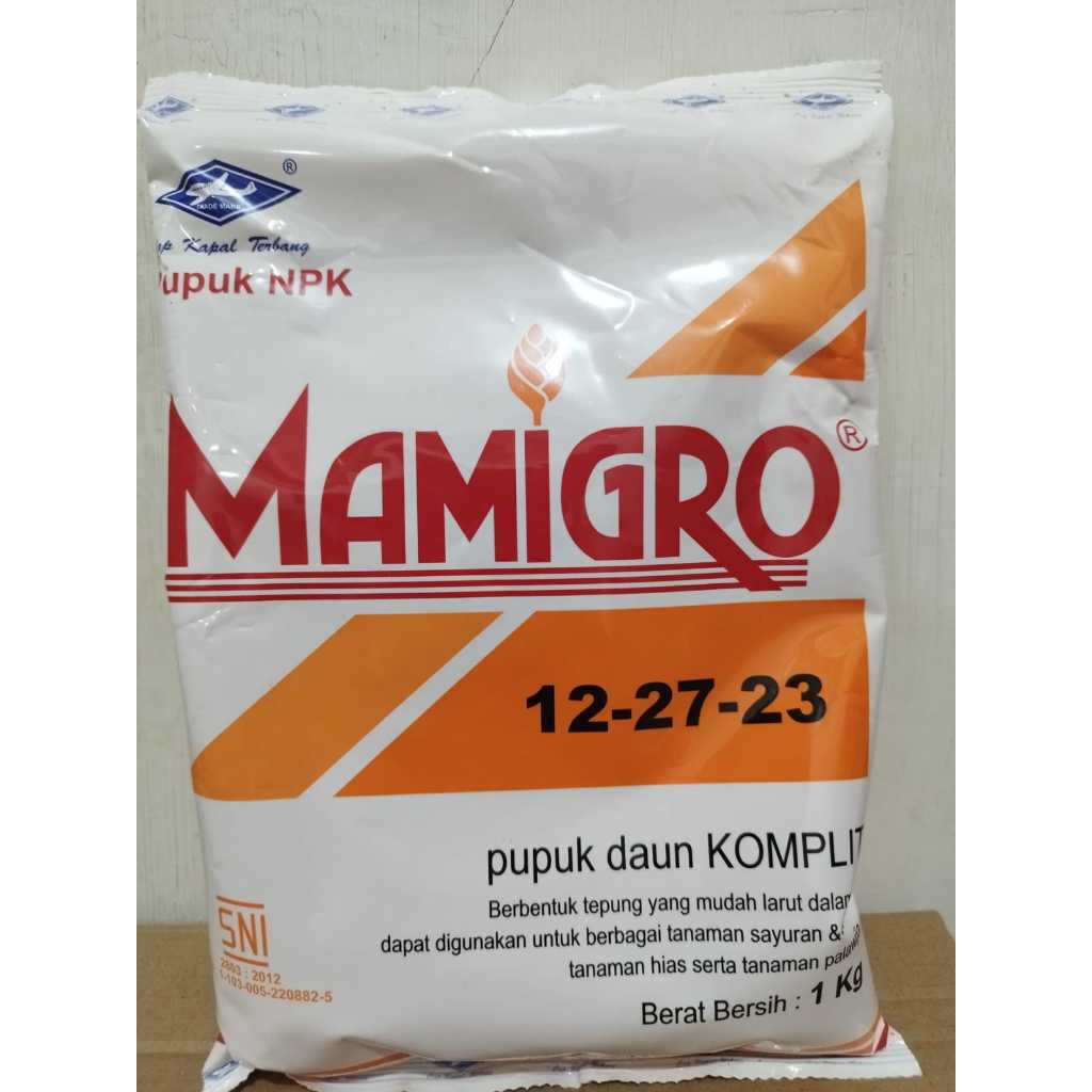 

MAMIGRO ORANGE 12-27-23 1Kg PUPUK NPK