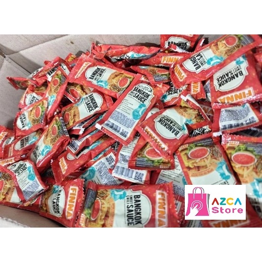

(1 Paket isi 50 Pcs) Finna Sauce Bangkok Saos Bangkok Sachet