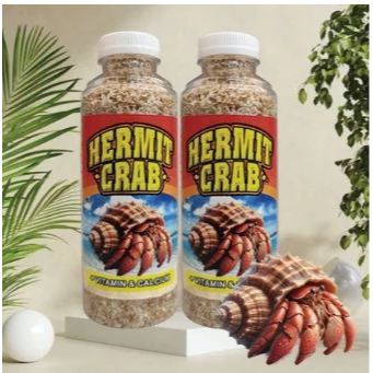 HC 250 - Makanan Kelomang Keong Hias Umang Umang Penggemuk Kelomang Cepat Besar Plus Vitamin & Kalsi