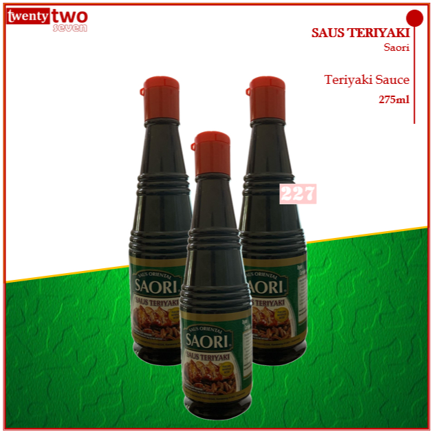 

Saori Saus Saos Teriyaki Sauce 275ml