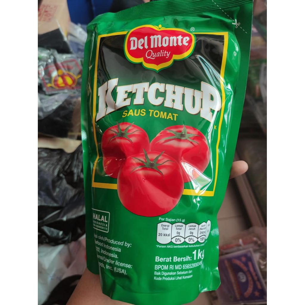 

SAUS TOMAT DELMONTE 1KG DELMONTE KETCHUP SAUCE