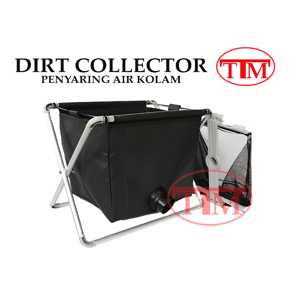DIRT COLLECTOR PENYARING AIR KOLAM IKAN SARINGAN PEMBERSIH KOTORAN KOLAM RENANG