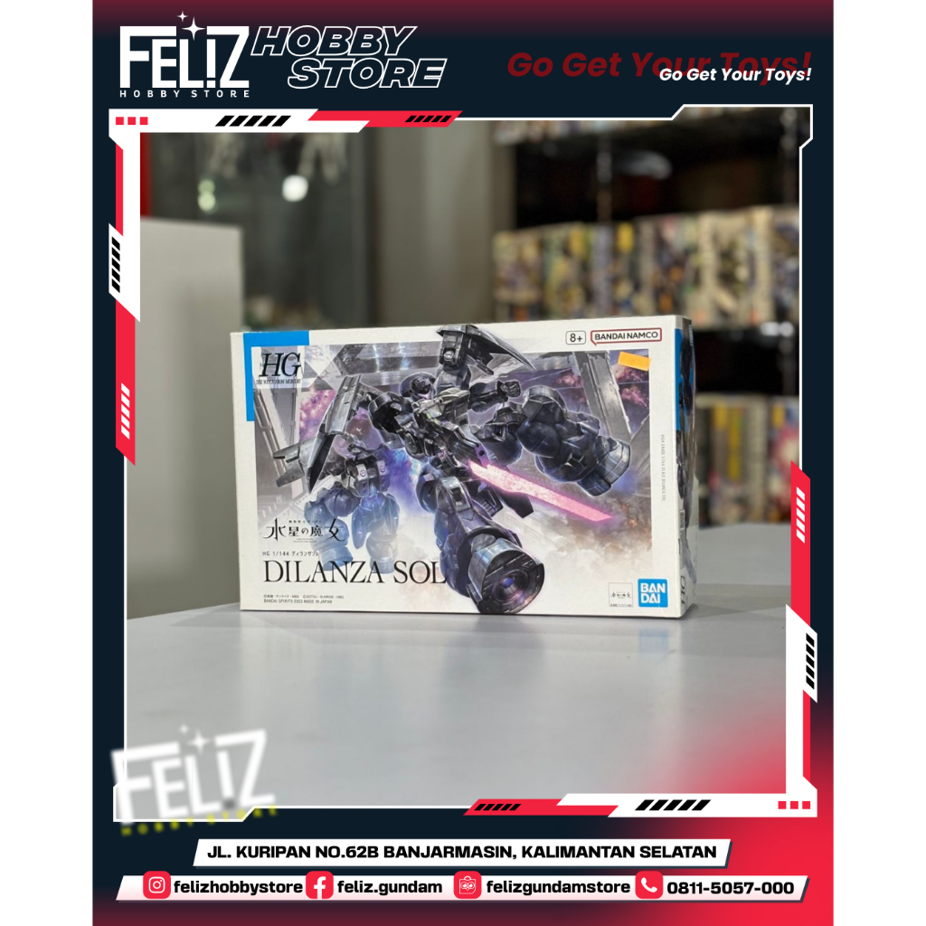 ( BANDAI ) HG 1/144 THE WITCH FROM MERCURY DILANZA SOL