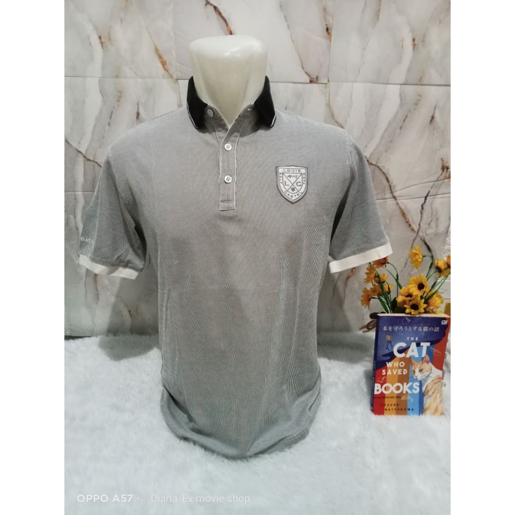 kaos kerah polo Louis castel