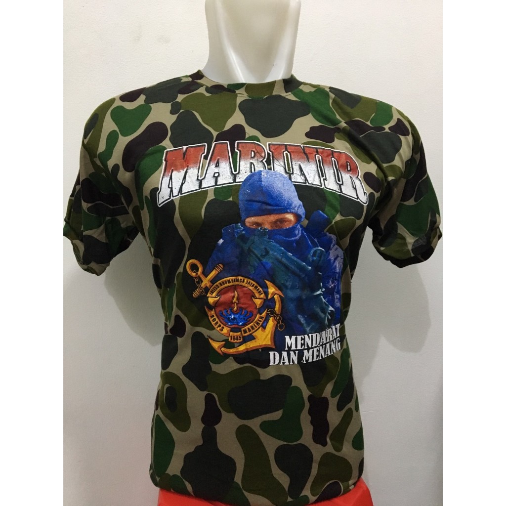 Kaos Loreng Marinir KKO | Kaos Loreng KKO | Kaos Marinir | Kaos KKO