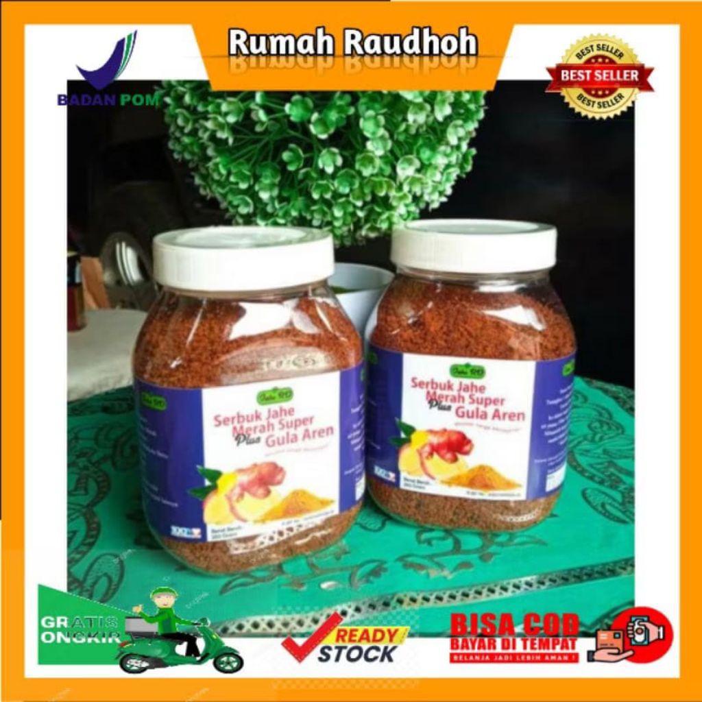 

SERBUK JAHE MERAH SUPER PLUS GULA AREN RD 250 GRAM