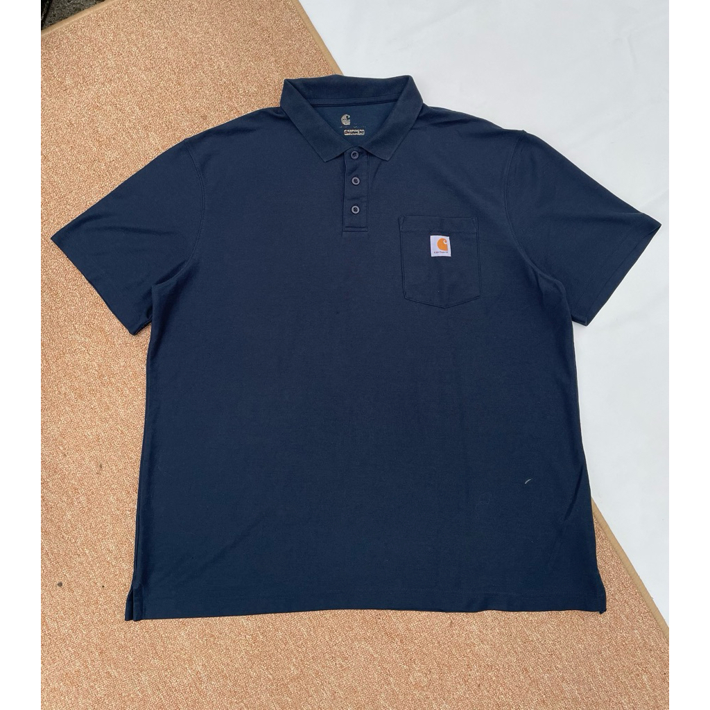 polo carhartt navy kaya baru